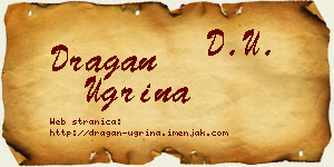 Dragan Ugrina vizit kartica